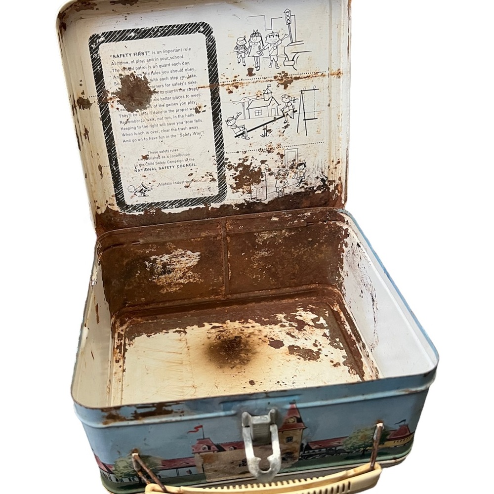 Vintage 1957 Disneyland Metal Lunchbox - Picture 7 of 7